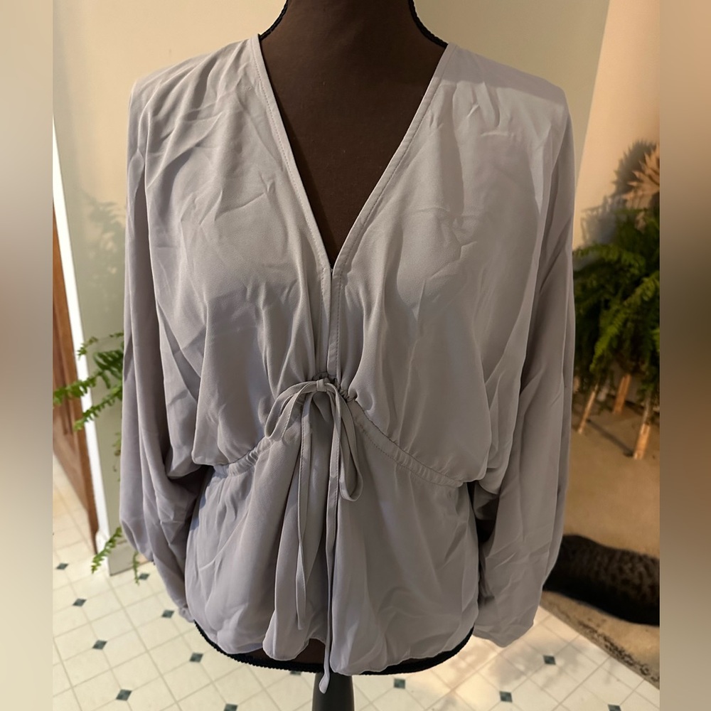 Gray wishlist top